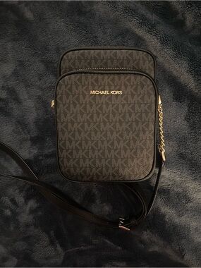 Michael Kors Black Signature Crossbody Bag